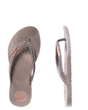 KICK BACK THONG METALLIC