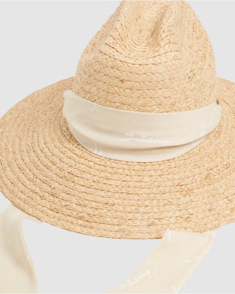 FADED TIES STRAW HAT
