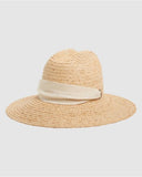 FADED TIES STRAW HAT