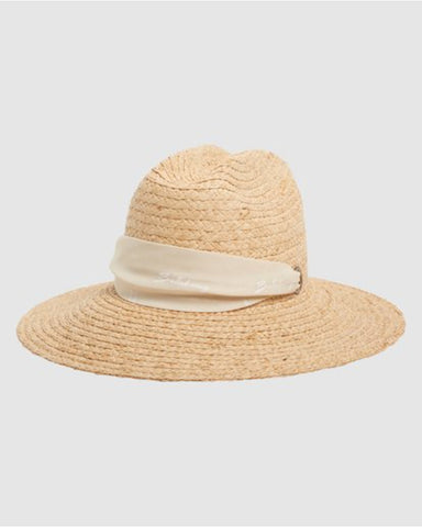 FADED TIES STRAW HAT