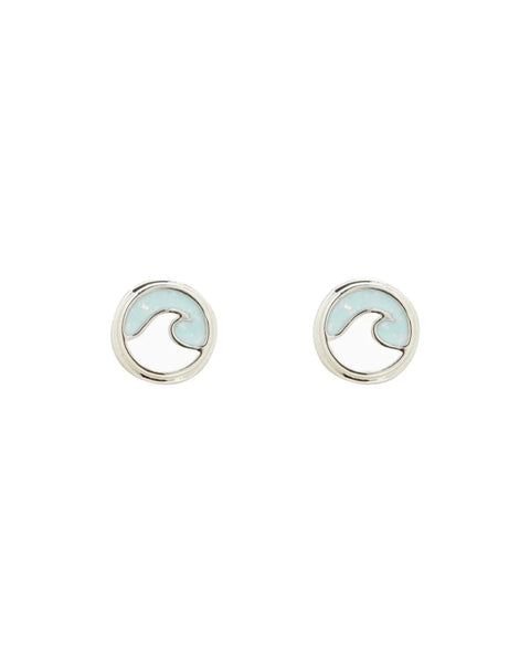 OPAL ENAMEL WAVE STUDS