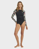 WINDSWEPT FLORAL LS ZIP THRU
