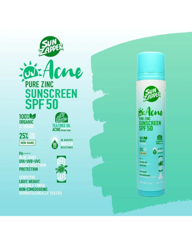 ACNE PURE ZINC SUNSCREEN 100G SPF50