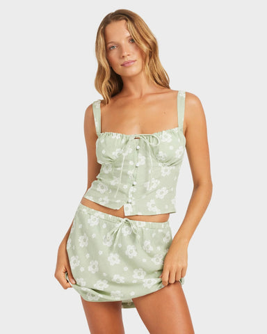 BLOSSOM BIAS MINI SKIRT