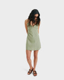 SANTORINI SLIP DRESS