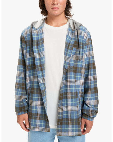 HOODED SURF LS SHIRT