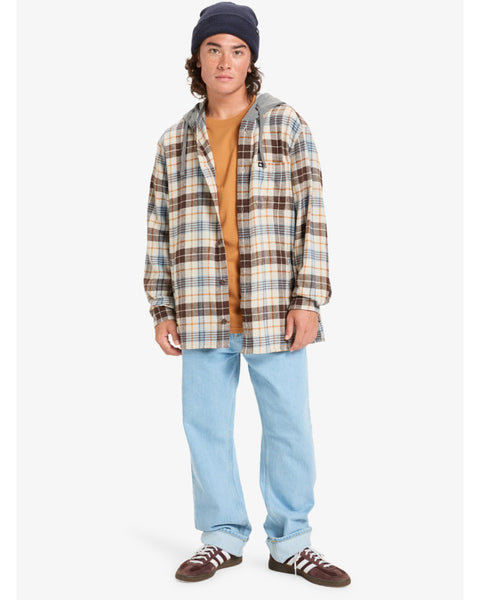 HOODED SURF LS SHIRT
