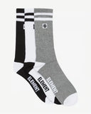 2TONE ICON SOCKS 3PK