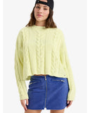 CHLOE KIM CROPPED CABLE