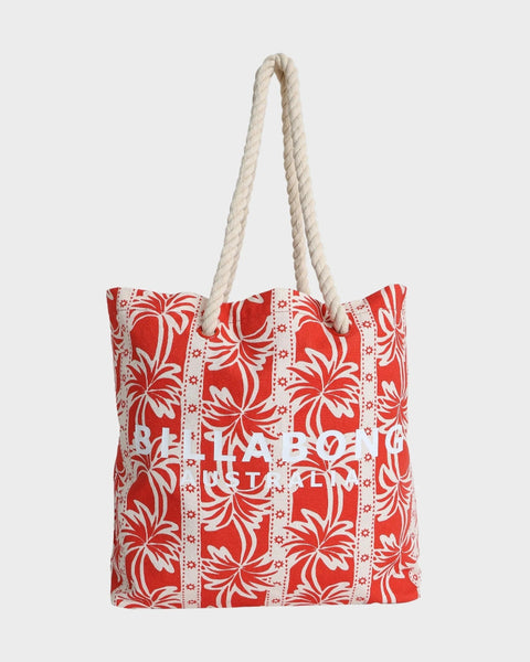 ROW OF PALMS BEACH BAG