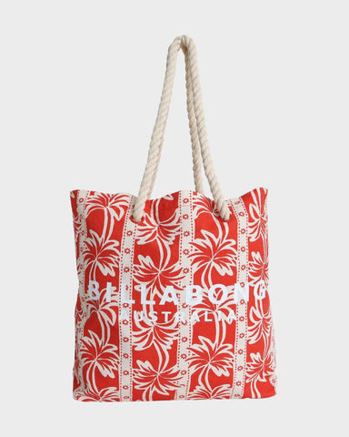 ROW OF PALMS BEACH BAG