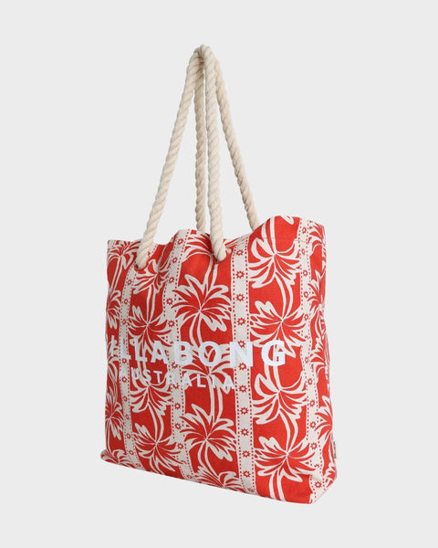 ROW OF PALMS BEACH BAG