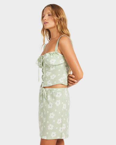 BLOSSOM BIAS MINI SKIRT
