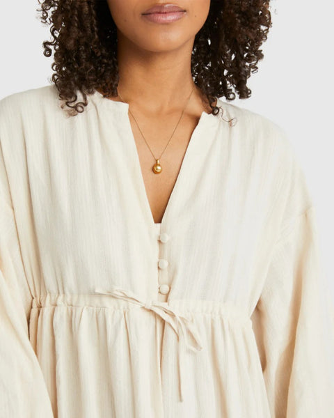 LIGHT BEAM MAXI DRESS