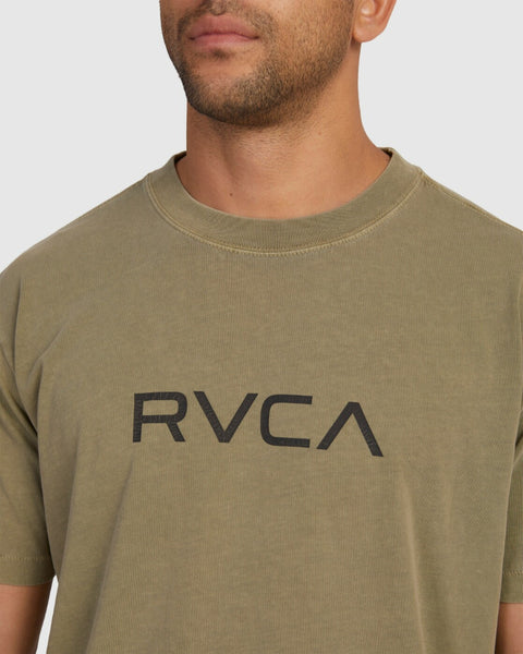 BIG RVCA WASHED SS TEE