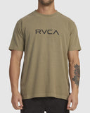 BIG RVCA WASHED SS TEE