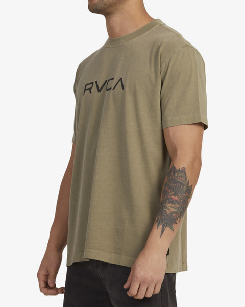 BIG RVCA WASHED SS TEE