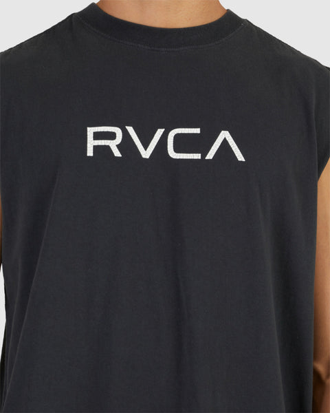 BIG RVCA WASHED MUSCLE