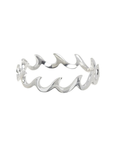 WAVE BAND RING