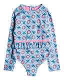 BOLD FLORALS LS ONESIE